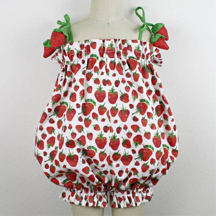 Little Goodall - Wholesale Romper - Kids - Very Hungry Caterpillar™ Strawberry Bubble Romper4