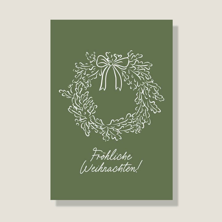 Carte postale 'Joyeux Noël' pour la vente par LIFEOFLONE