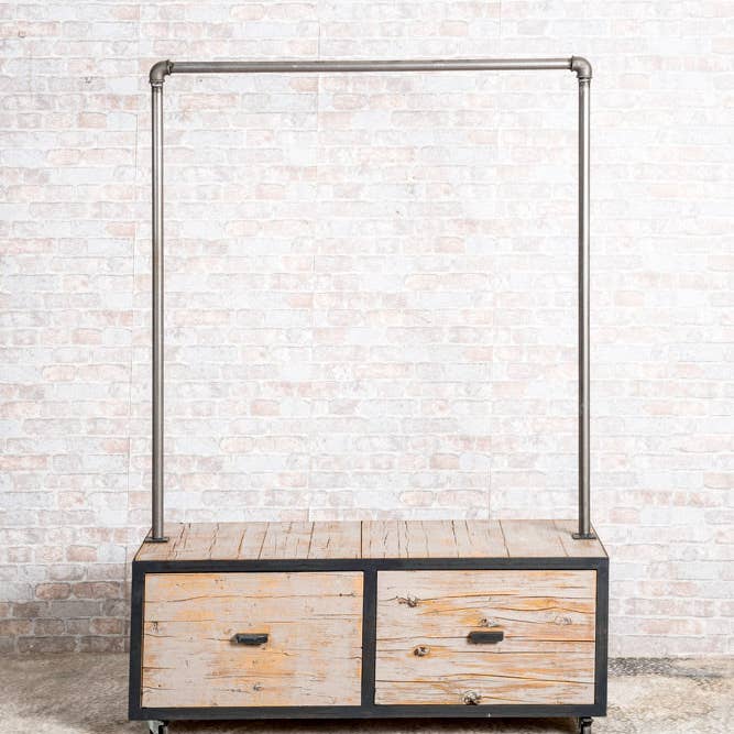 Antique Arte y Decoración - Venta al por mayor Percheros - Mueble perchero industrial Chamberí