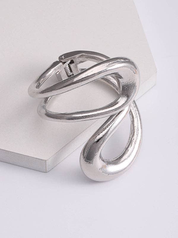 UZ Wholesale Store – wholesale Manschettarmband – Geometriska ihåliga enfärgade armbandstillbehör9