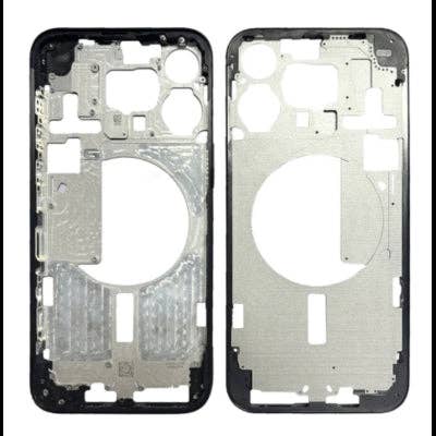 Chassis With Back Cover For iPhone 15 Pro Max Blue for wholesale by Repuestos Infotec