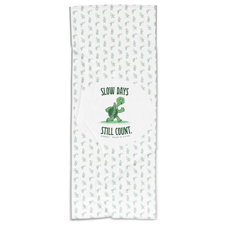 Sprints - Wholesale Sports Towel - Slow Days Still Count Car Seat Cover Towel