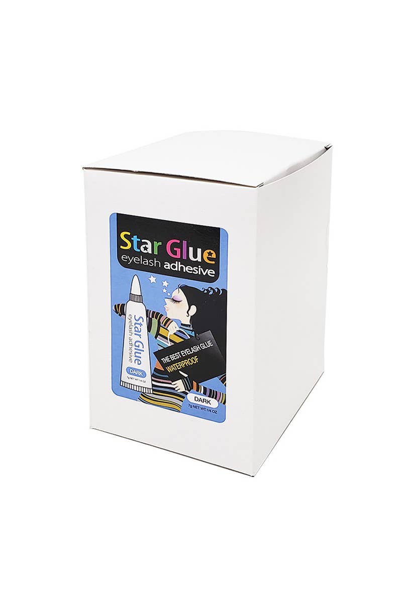 PINEAPPLE Beauty - Wholesale Fake Lash Applicator - Star Glue Eyelash Adhesive L Dark - 12pc1