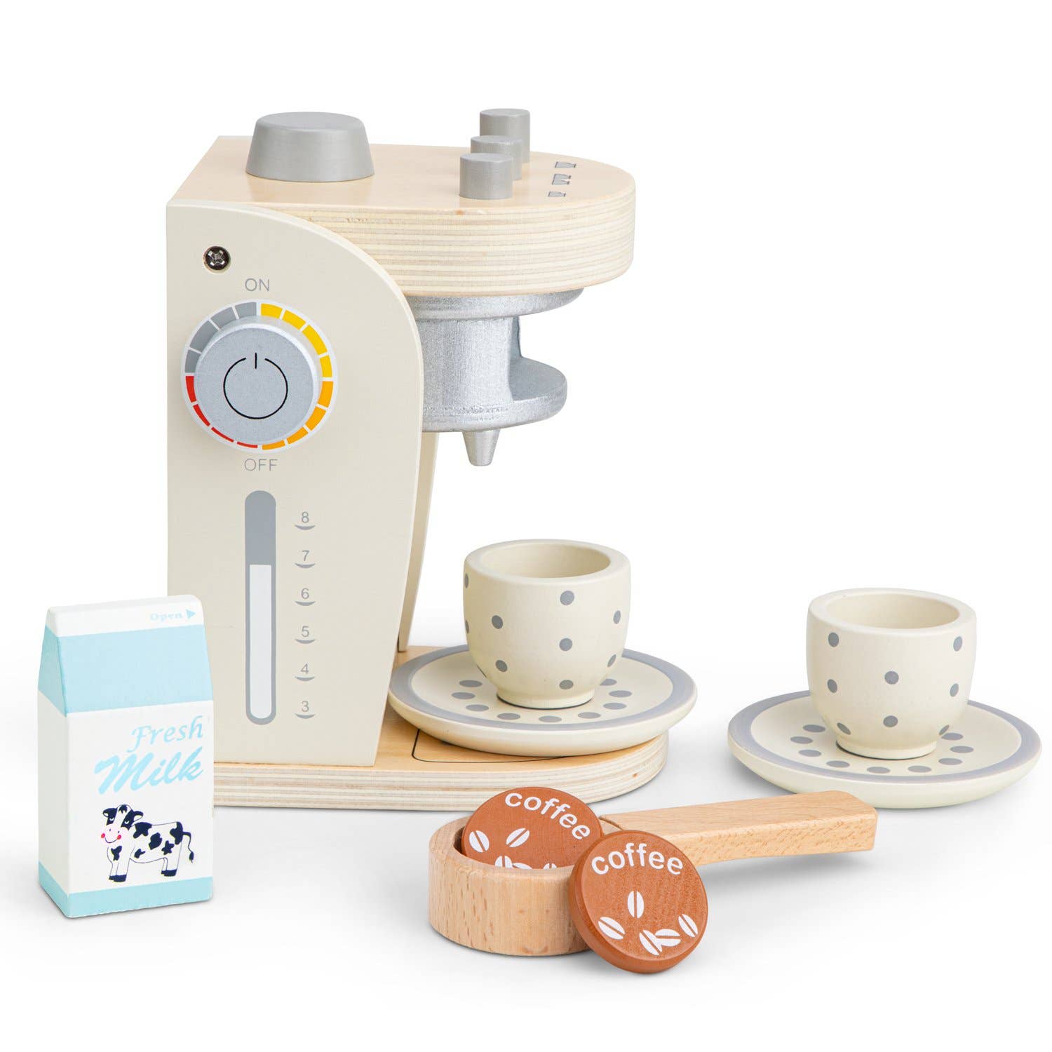 New Classic Toys EU - Wholesale Toy Set - Kids - Coffee Maker - White1