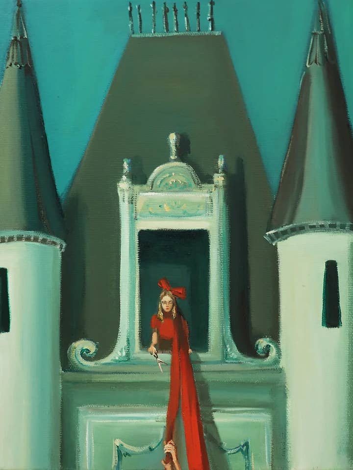 Fair Maiden. Fine Art Print. 8.5"x11" for wholesale by THE MANSION GIRLS