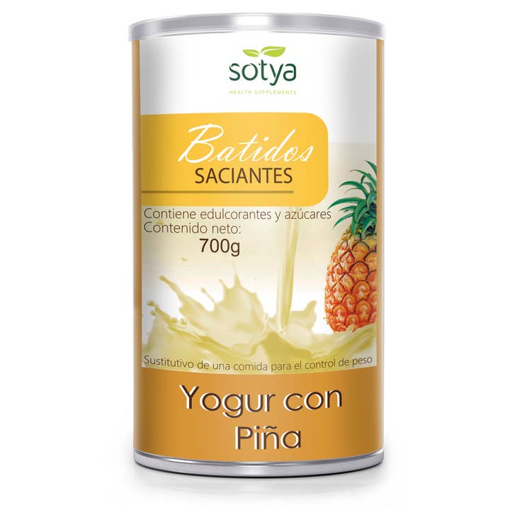 Sotya-Varios - Smoothie à l'ananas - Bouteille de yogourt 700gr pour la vente par sotya