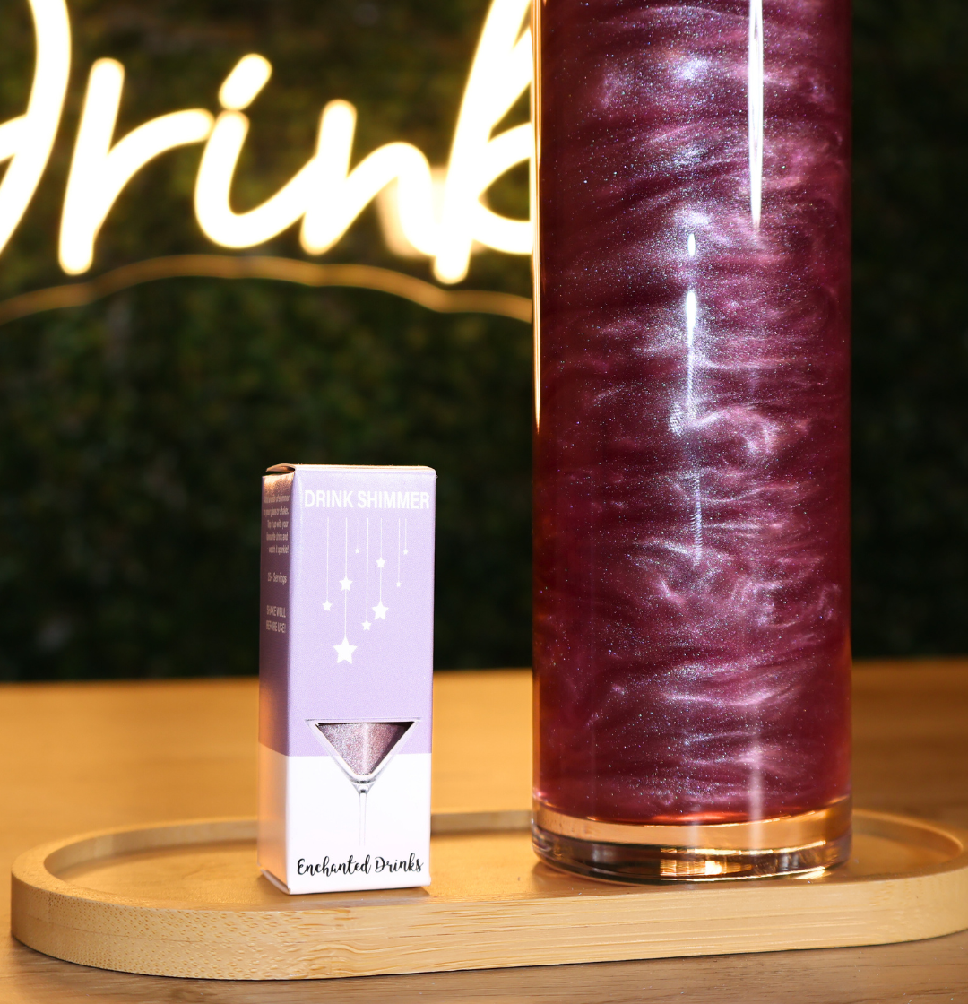 Enchanted Drinks - Vente Mélange/sirop pour cocktails - Medium Drink Shimmer (20 g) Plus de 125 portions10