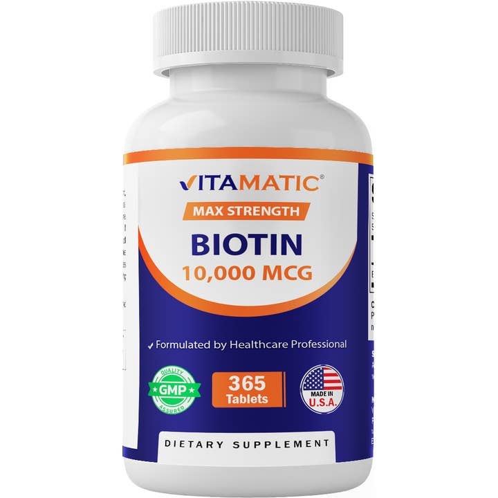 Vitamatic – wholesale Oralt tillskott/Vitamin – Vitamatic Biotin 10 mg | 365 tabletter