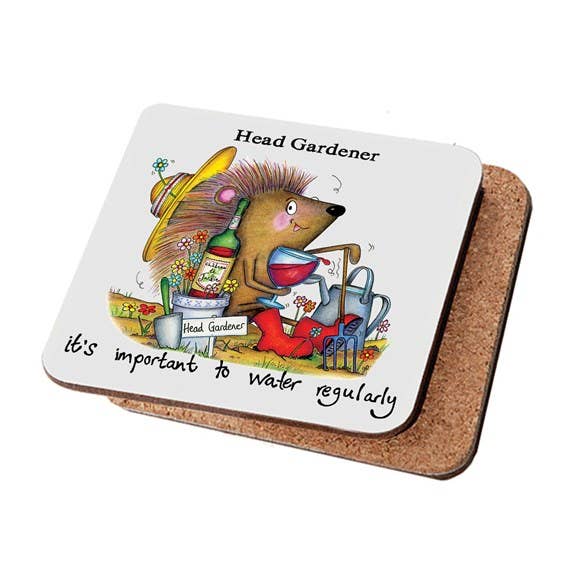 Dessous de verre Head Gardener pour la vente par Draw UK