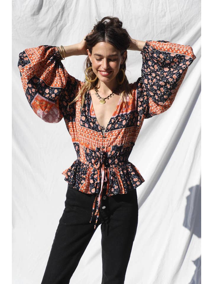 Jen's Pirate Booty - Wholesale Blouse - Women's - Roma Tarot Top