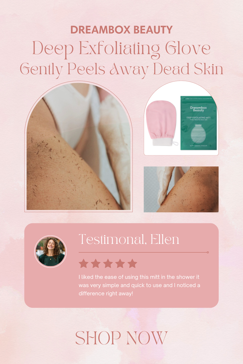 Dreambox Beauty - Wholesale Exfoliating Gloves/Mitts - Deep Exfoliating Glove [Gently Peels Away Dead Skin]10