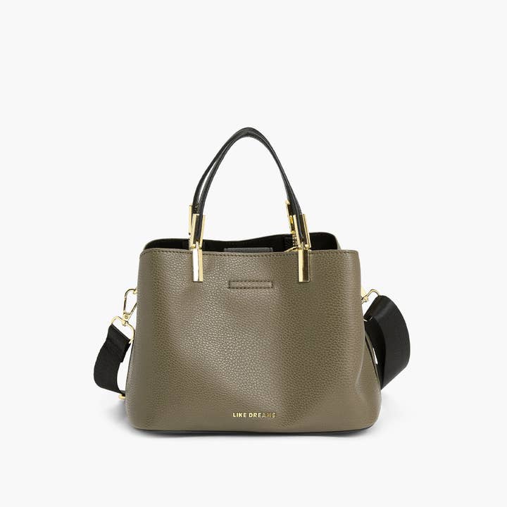 Like Dreams - Wholesale Top Handle Bag - Women's - Simpler Times Bucket Crossbody Bag Stylish Everyday Purse2