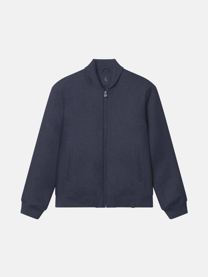Bomberjack - Navy voor wholesale door COLOURS & SONS