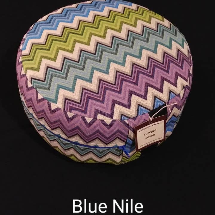 beECO di Franco Morando - Wholesale Chair Cushion - Zafu Rondo - Blue Nile
