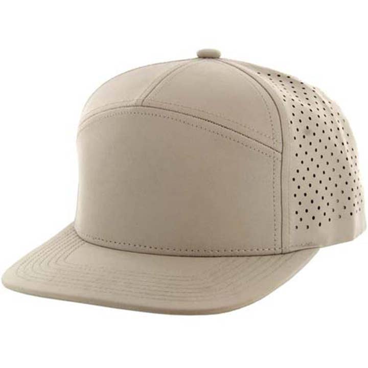 Zion Brand - Wholesale Flat-brimmed cap – Unisex - BLANK 7 PANEL HYDRO SNAPBACK CAP19