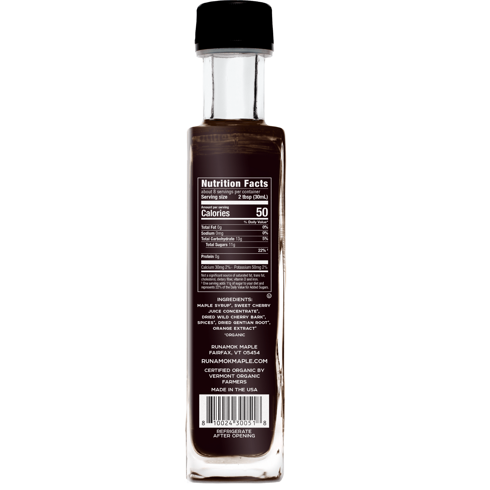 Runamok – Großhandel Cocktailmischung/-sirup – Runamok Maple Old Fashioned Cocktailmixer 250 ml2