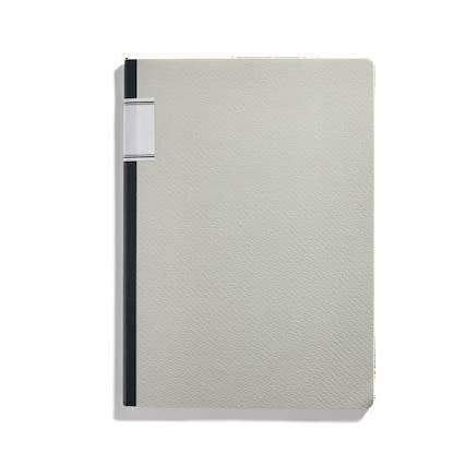 Notitie- en schetsboek met grijze kaft, uit Japan voor wholesale door Thomas Merlo & Partner