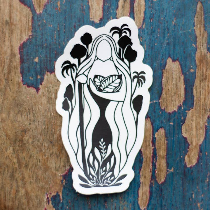 High-quality sticker with Avó design for wholesale by Será Kakao Ritual