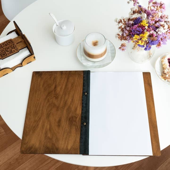 Pikore - Wholesale Clipboard - Wood restaurant menu, Wooden menu cover3