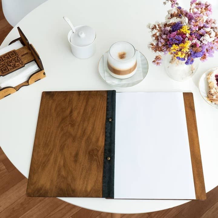 Pikore - Wholesale Clipboard - Wood restaurant menu, Wooden menu cover3