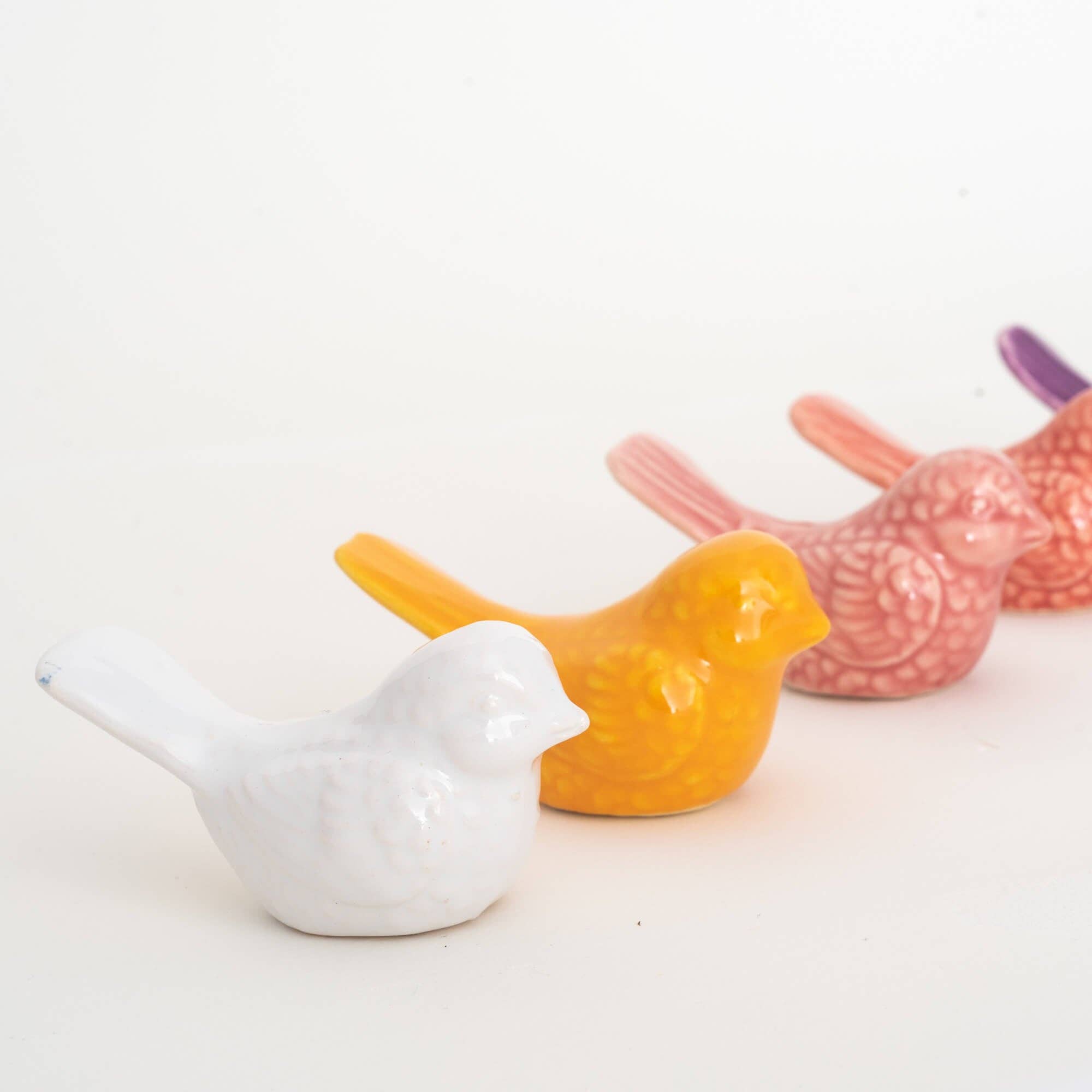 Vasos Quadrados by EM – Estatueta decorativa por atacado – PASSARINHO DE CERÂMICA19