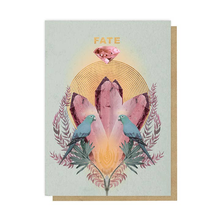 Lykønskningskort - Crystal Fate for engroshandel hos PAPAYA