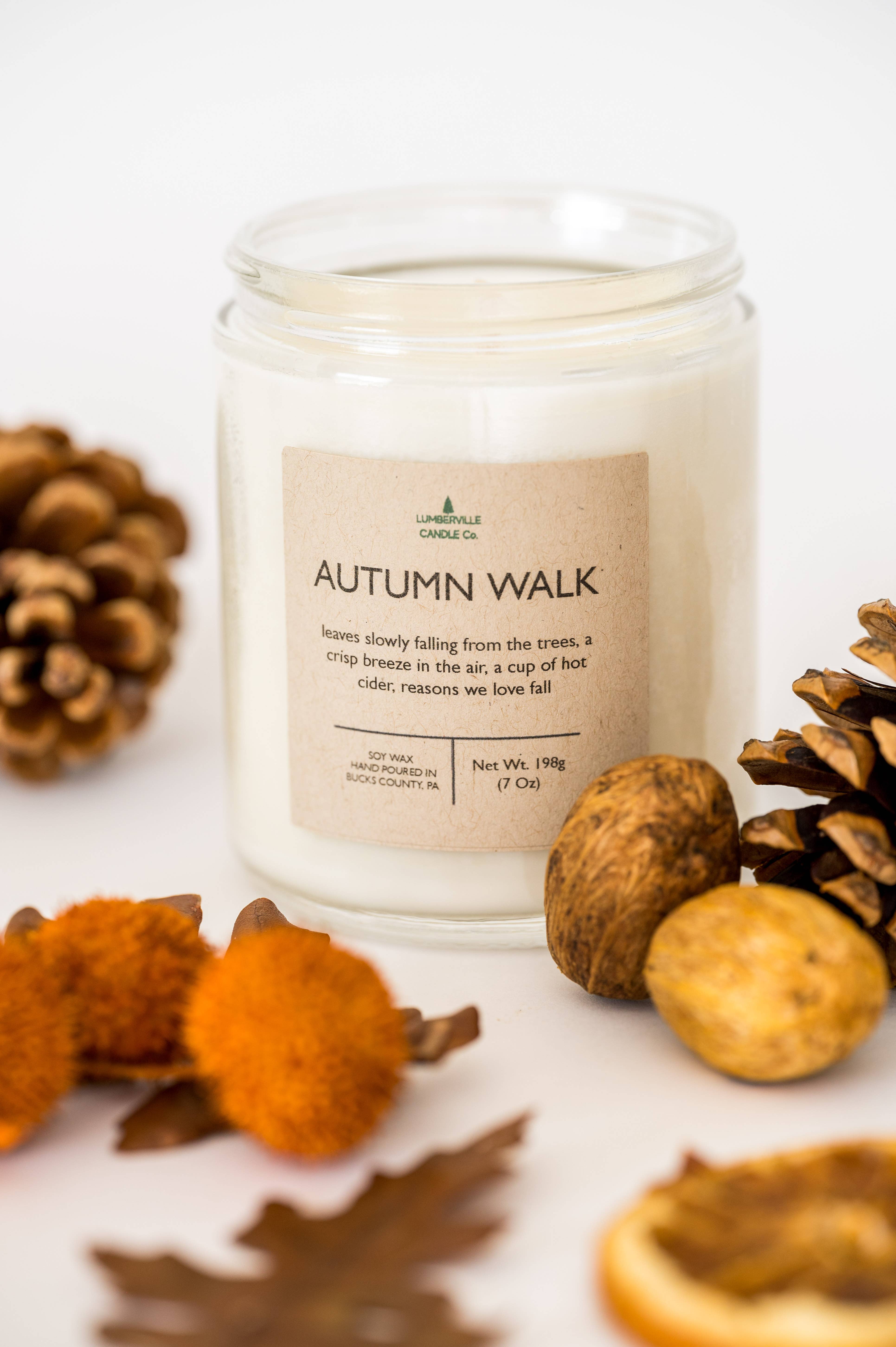 Lumberville Candle Co. - Wholesale Jar/Filled Candle - Autumn Walk3
