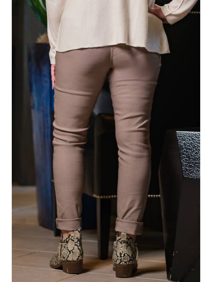 TINA Stephens Italy/Tees By Tina - Wholesale Pants - Women's - Danica Side Zipper Pant (PL155)67