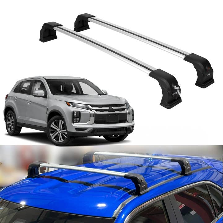 ERKUL Dachträger Querträger Passend für Outlander Sport 2011-2026 Aluminium Silber für den Großhandel von Erkul Auto USA