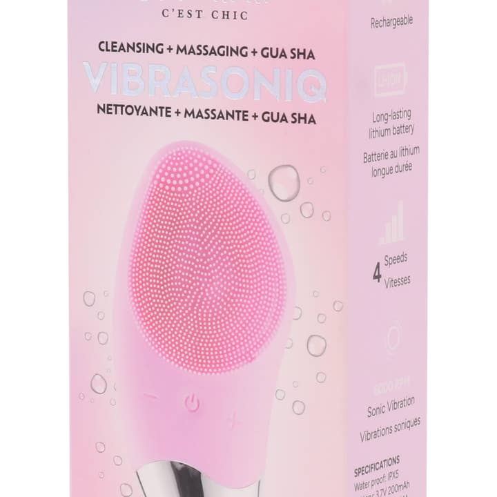 Nettoyant et masseur facial VibraSoniq Gua Sha pour la vente par Relaxus Products