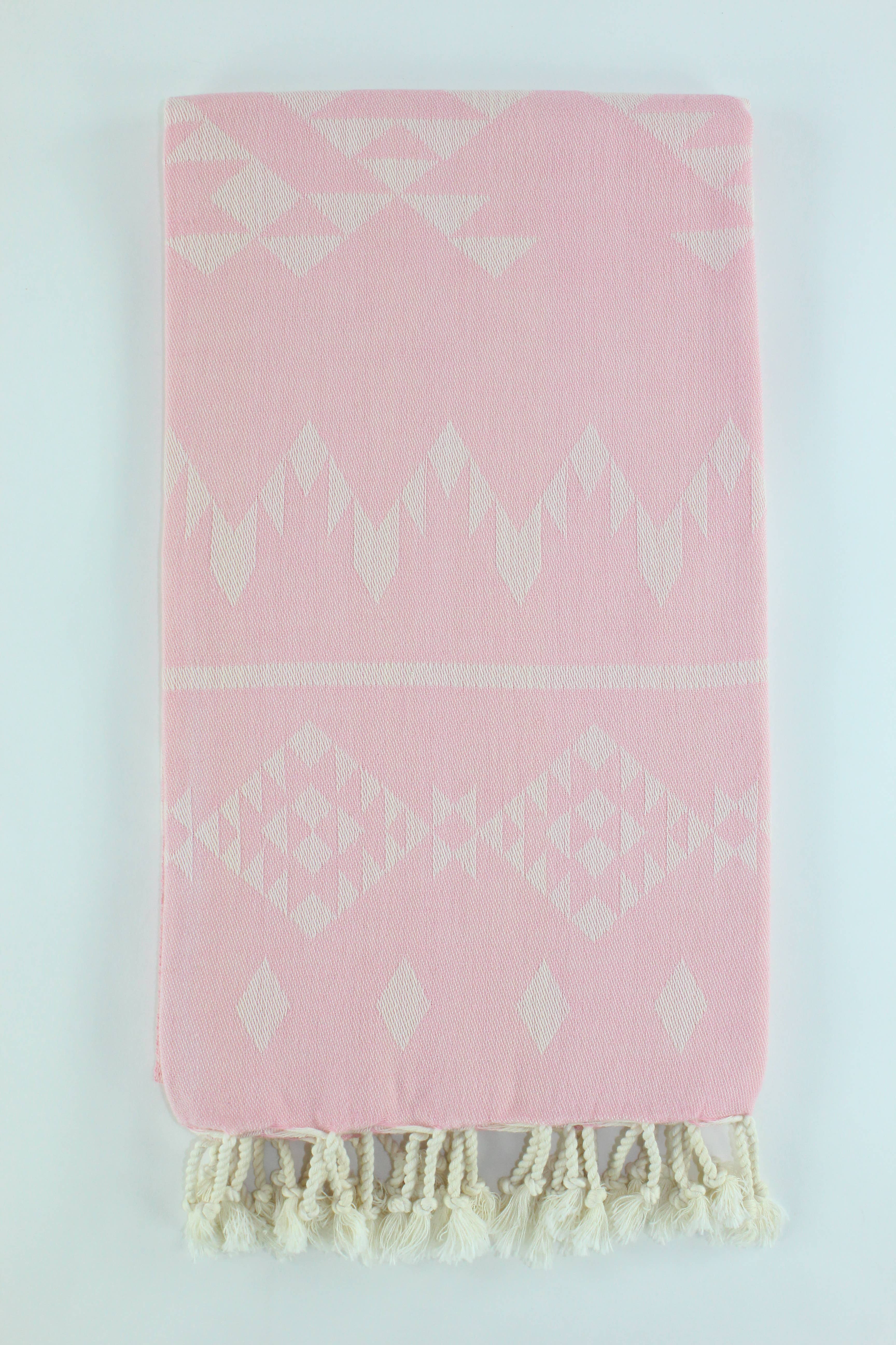 TURKISH LINEN & TOWELS - Wholesale Beach Towel - Premium Turkish Cotton Kilim Pattern Beach Bath Pool Towel4