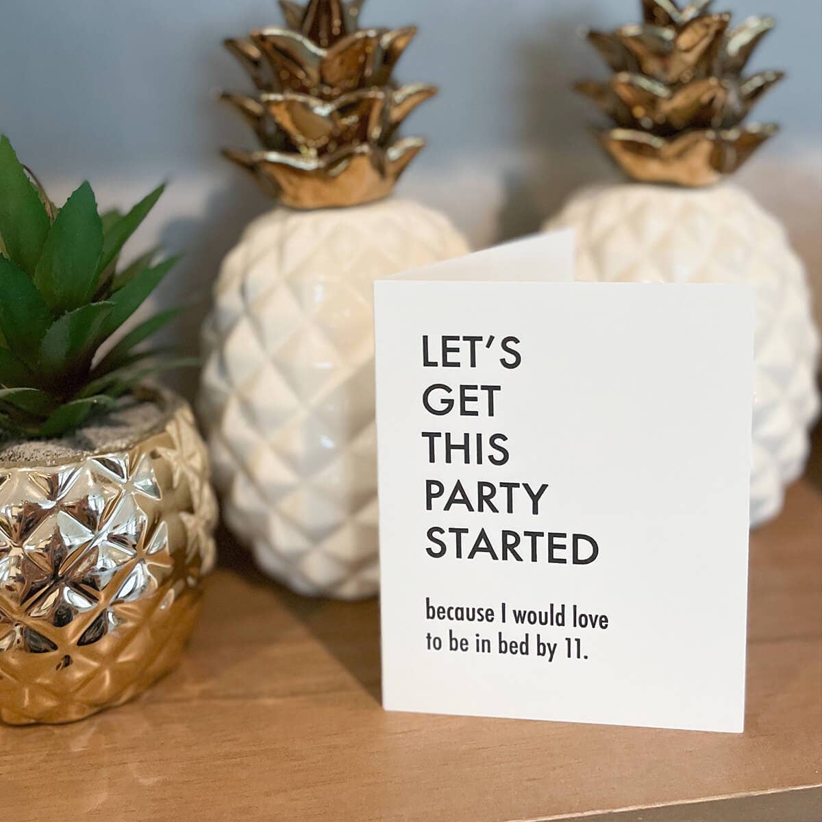 Pretty Alright Goods - Wholesale Birthday Card - Party Started - Birthday Card1