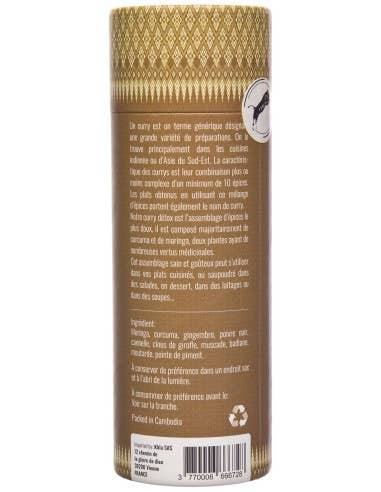 Khla - L'épicerie du Mékong – Especiarias secas por atacado – Curry Detox Orgânico em Pó - 100 g3