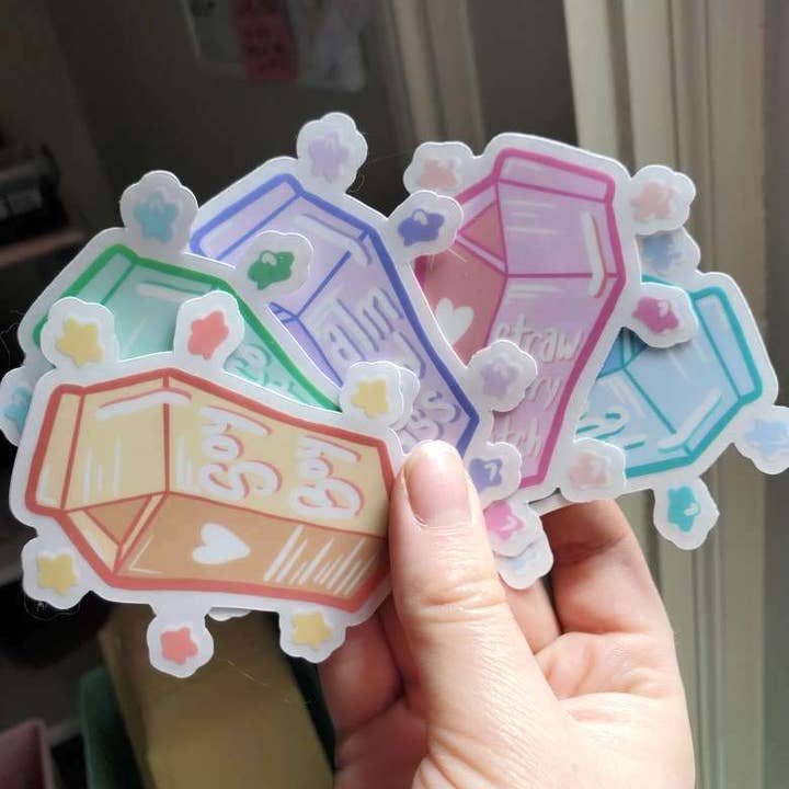 Joan of Art - Wholesale Sticker - Honest Non-Dairy Stickers4