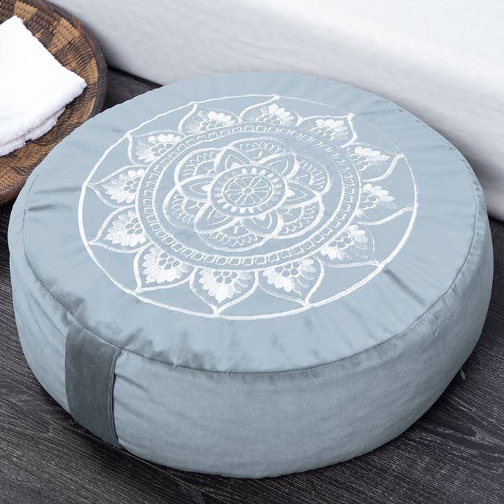 Florensi - Wholesale Meditation Supplies - Meditation Cushion - Large & Velvet Cover3