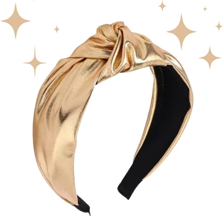 Metallic Gold Pannband för wholesale av MODish Design Co