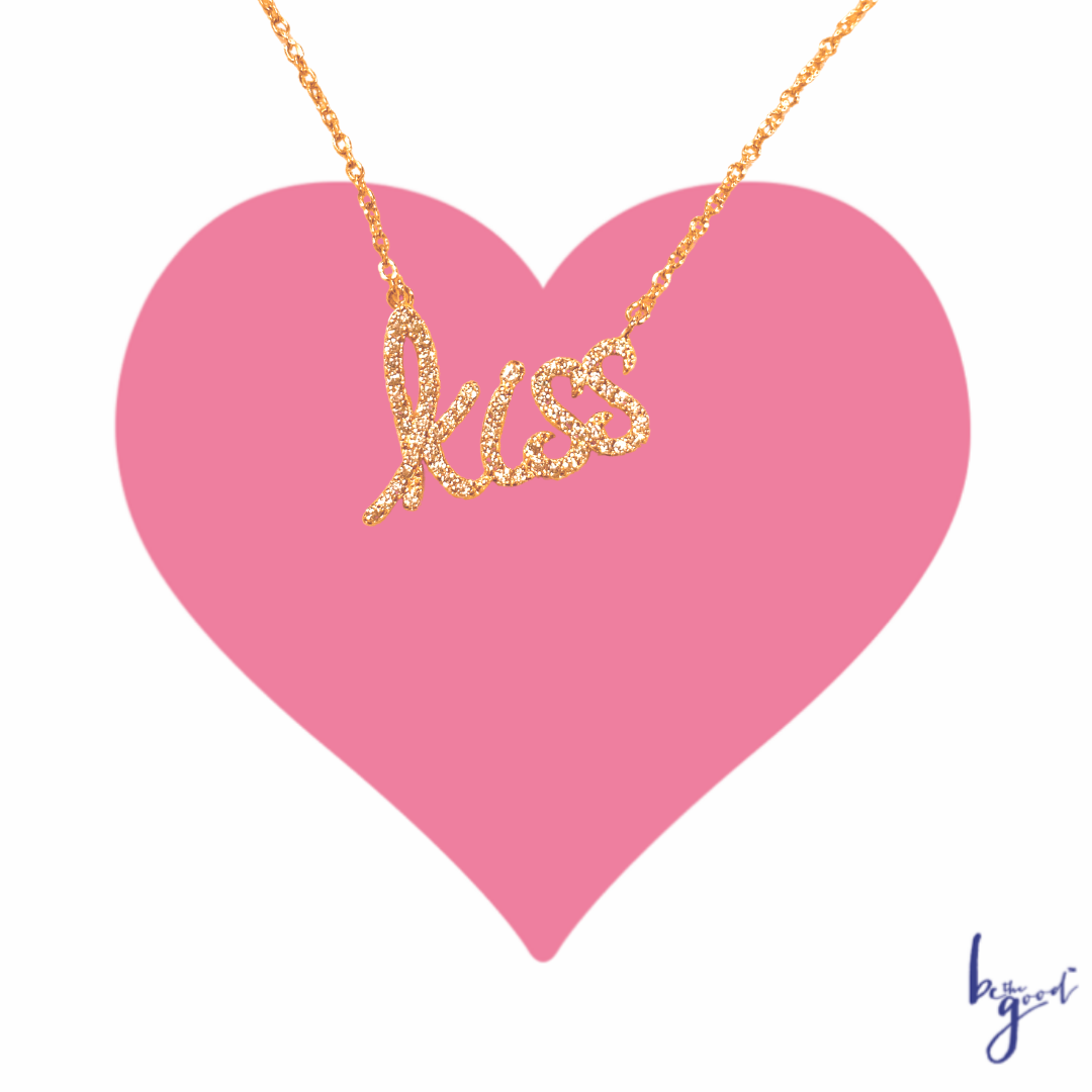 Be the Good - Vente Colliers à pendentif - Collier Kiss Pave5