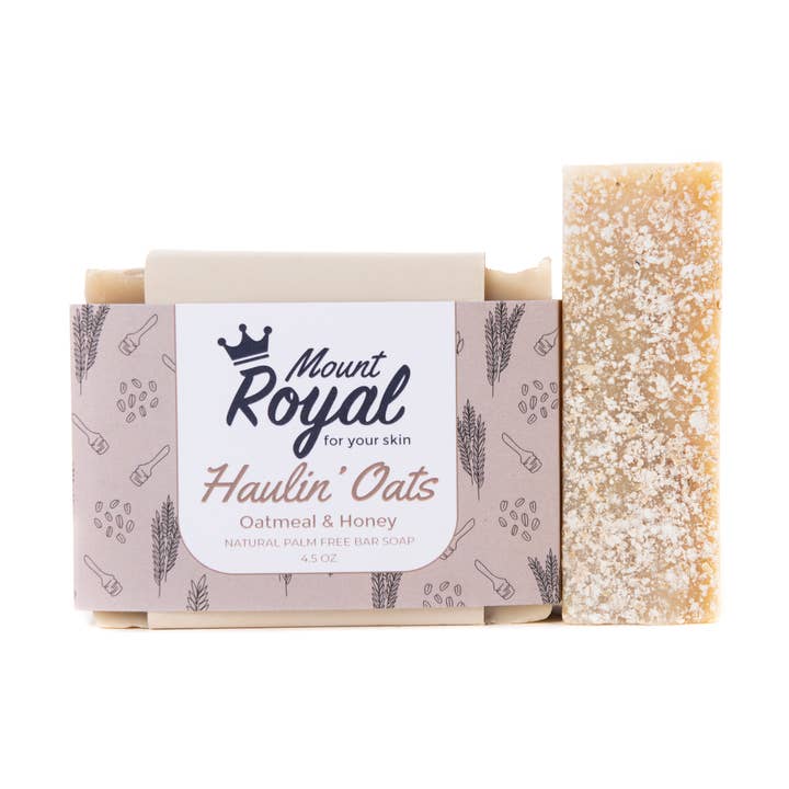 Haulin' Oats- Havregryn & Honningbar for engroshandel hos Mount Royal Soaps
