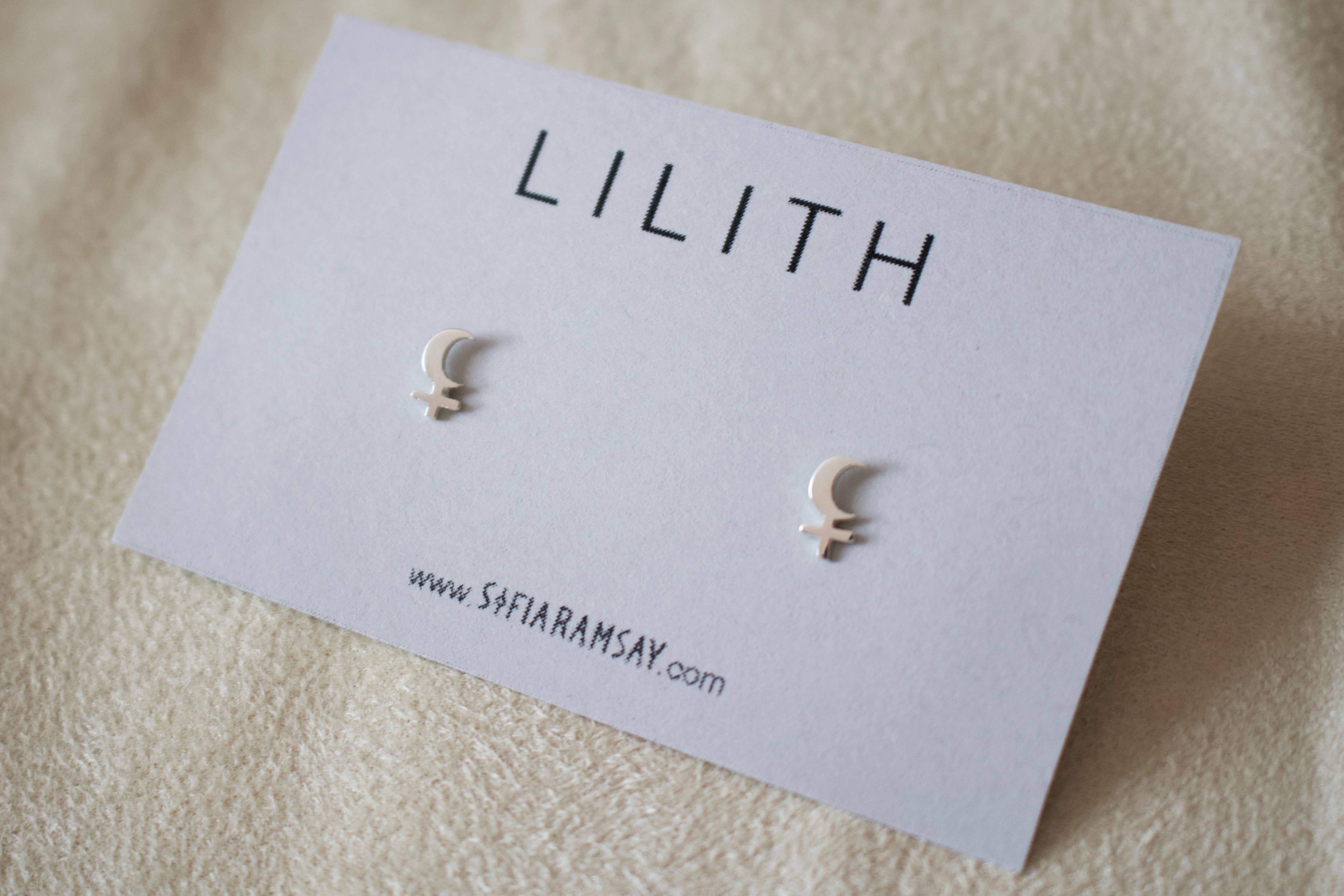 Sofia Ramsay - Wholesale Stud/Post Earrings - Planet Symbol Geometric Stud Earrings .925 Sterling Silver9