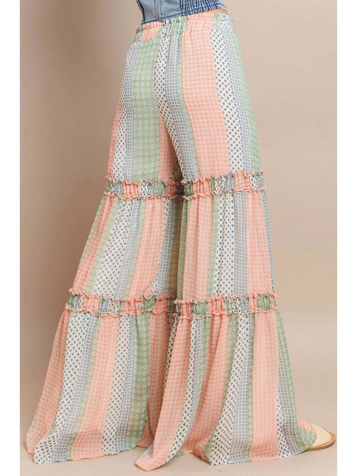 MULTI CHIFFONG FLERTRYCKTA PALAZZOBYXOR 2373PE för wholesale på Faire8