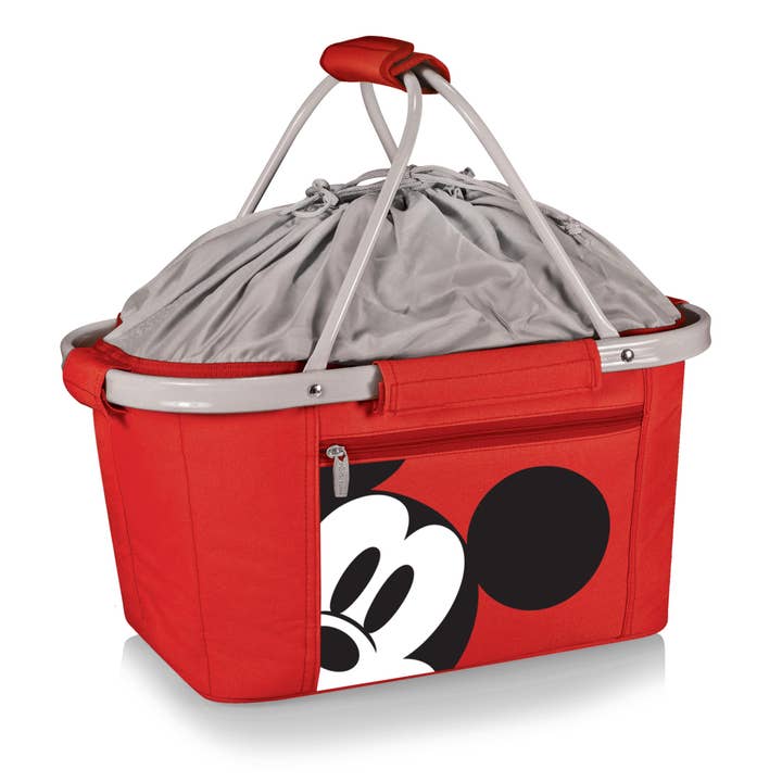 Mickey Mouse - Metro Basket Collapsible Cooler Tote for wholesale by Picnic Time Family of Brands