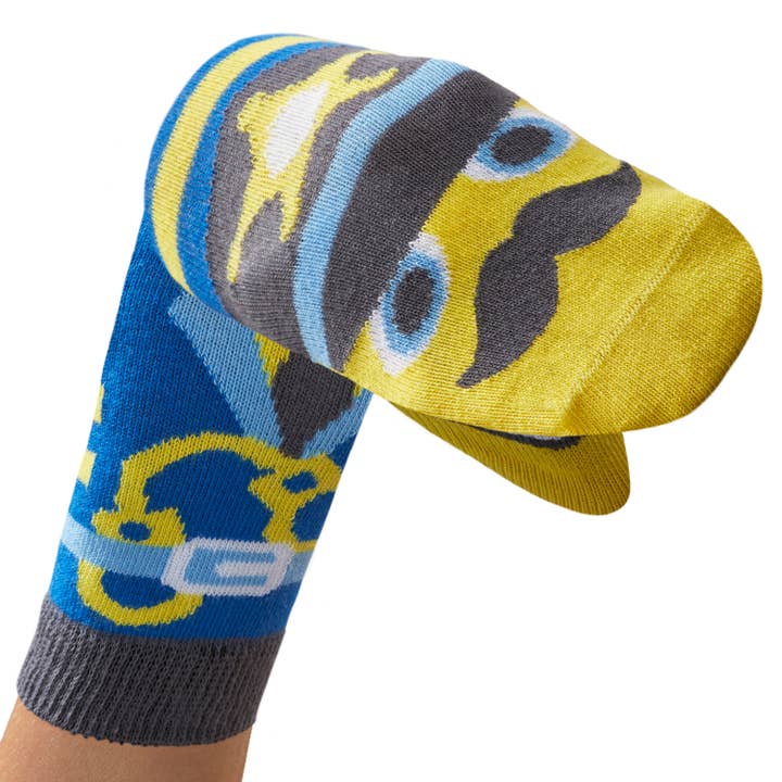 WALKYTALKIES - Venta al por mayor Calcetines - Niños - Calcetines de hombre policía niños/Calcetín títere/Juguete