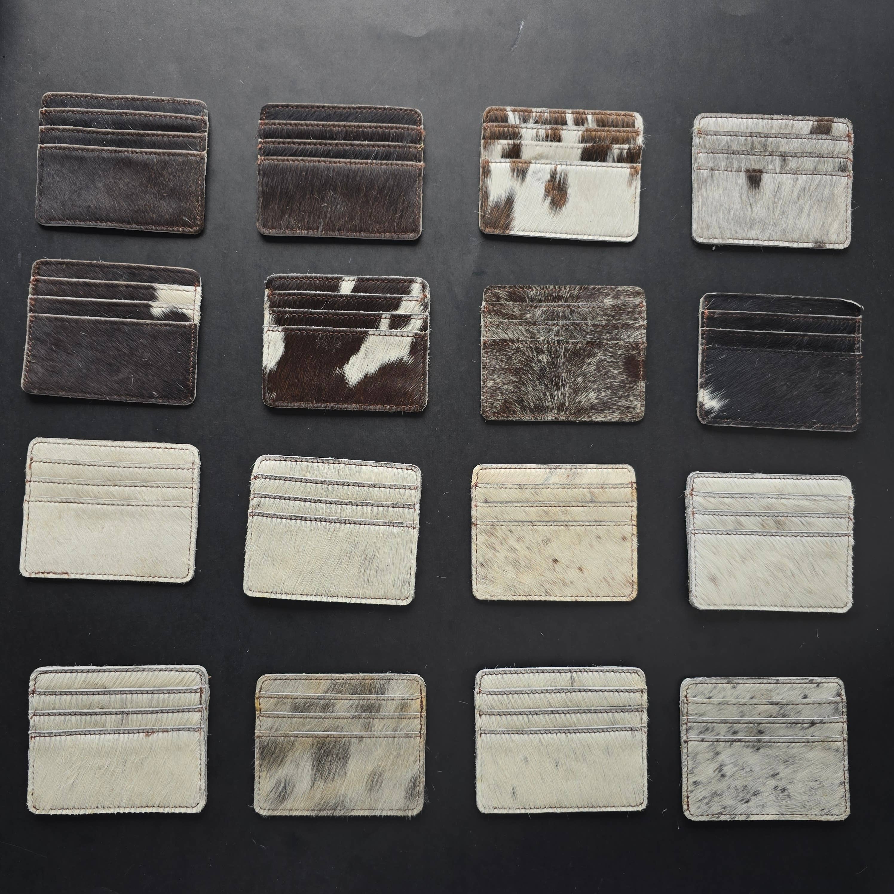 Ranchers Closet - Wholesale Card Holder - Women's - Genuine Hair-On Cowhide Wallet – Slim Western Card Holder8