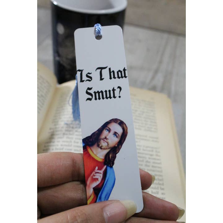 Raven Design - Wholesale Bookmark - Is That Smut? // Metal Bookmark1