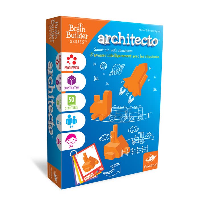 Architecto Brain Builder Series Stacking Game for wholesale by FoxMind