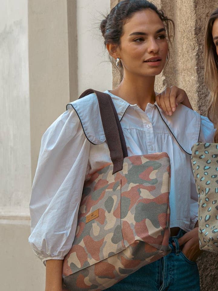 Camo Shopper Idrorepellente per la vendita all'ingrosso da parte di My Wander Store