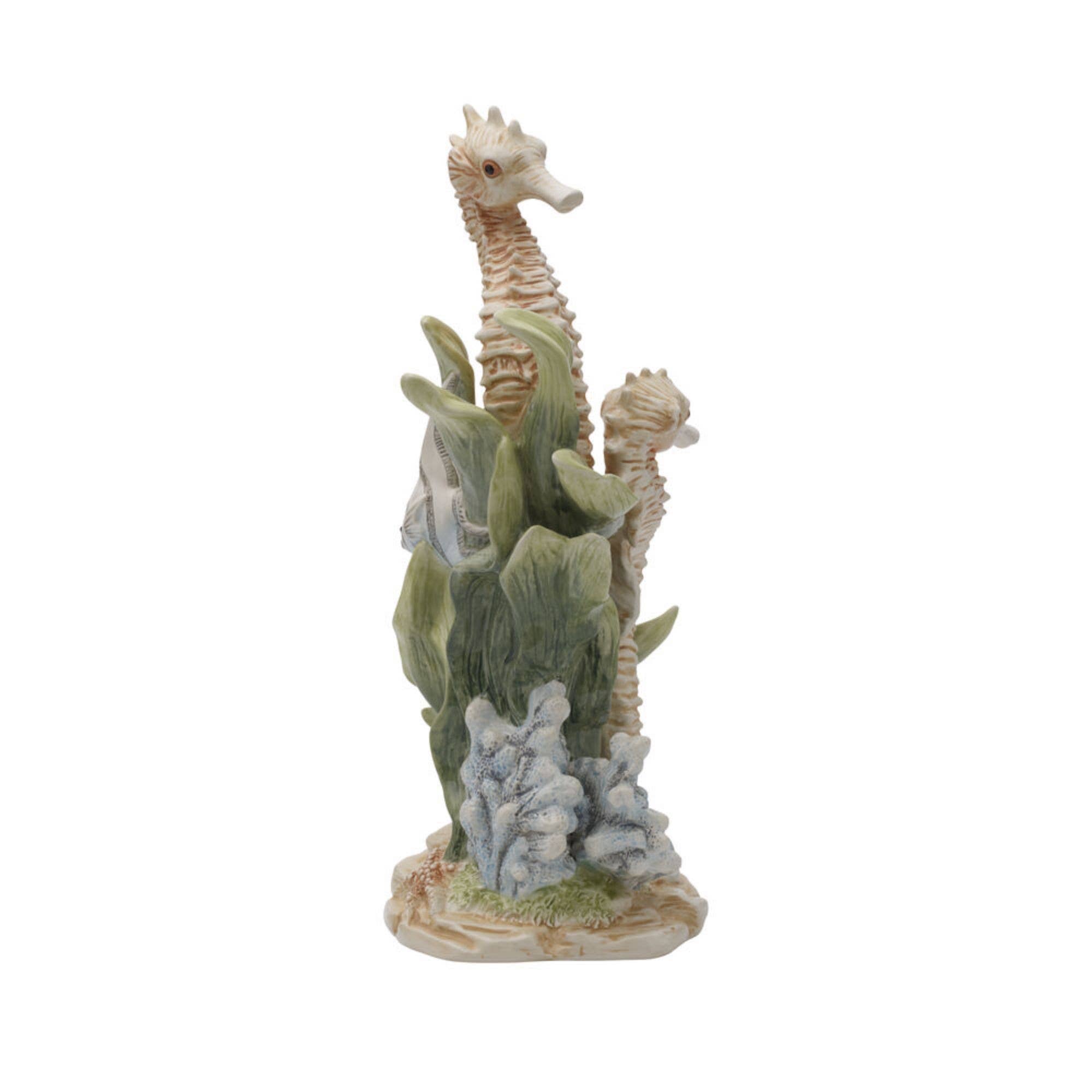 Fitz and Floyd® Mikasa® Pfaltzgraff® - Wholesale Decorative Figurine - Fitz & Floyd Coastal Hme Seahorse Fig Brown Bx Pkg2