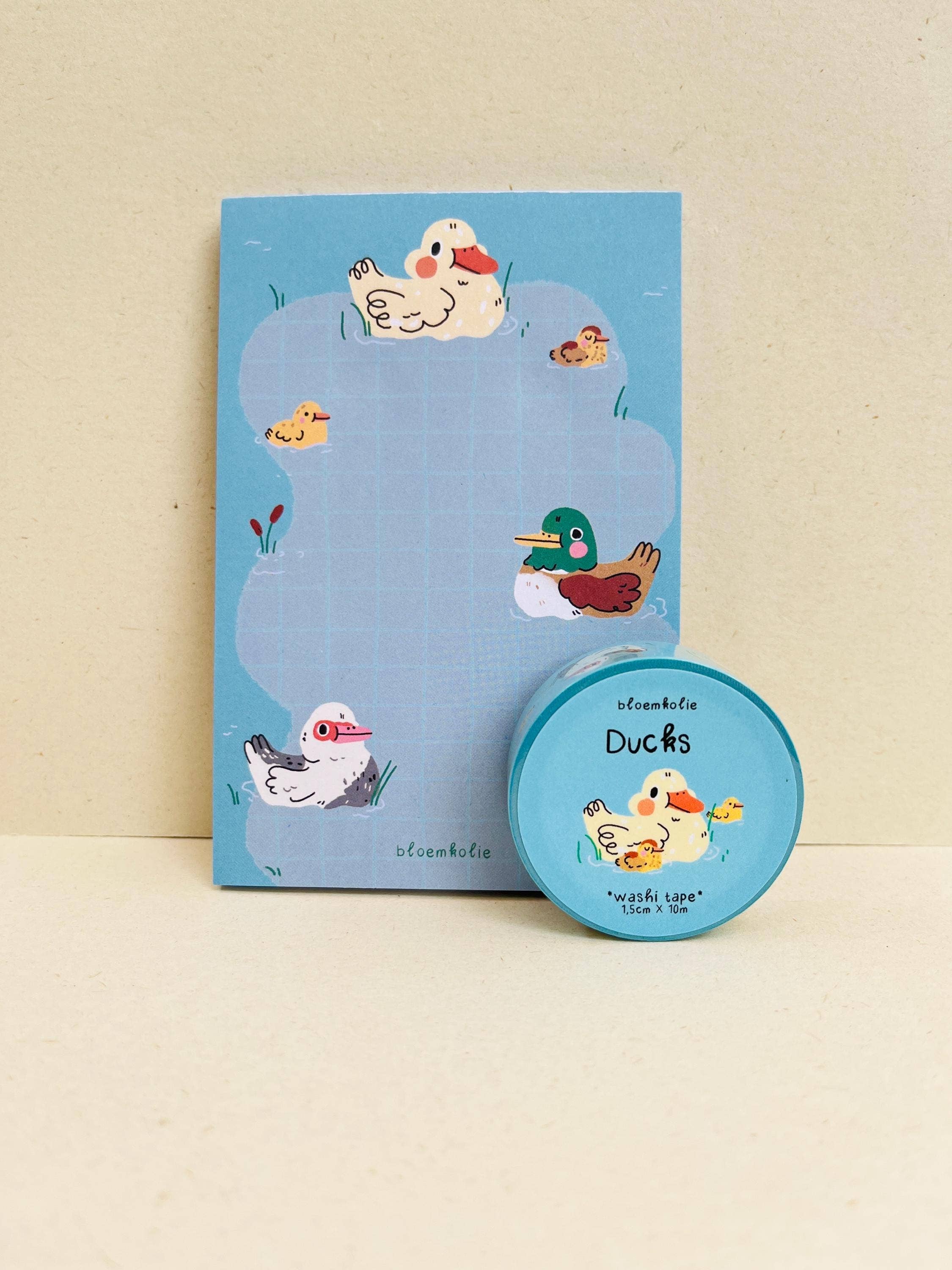 Bloemkolie - Wholesale Notepad - Kawaii Ducklings Notepad For Notes & Journaling1
