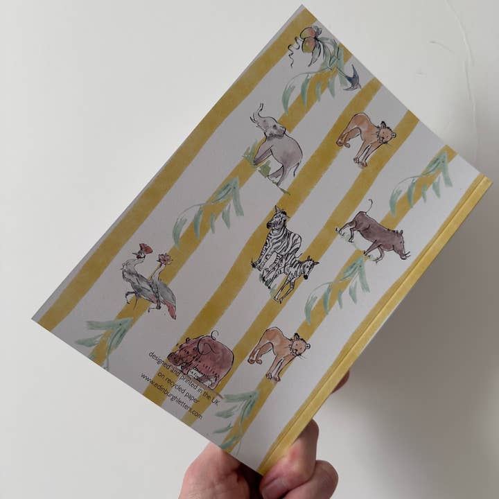 Edinburgh Letters – wholesale Notebook – 'Safari' A5 Notebook2