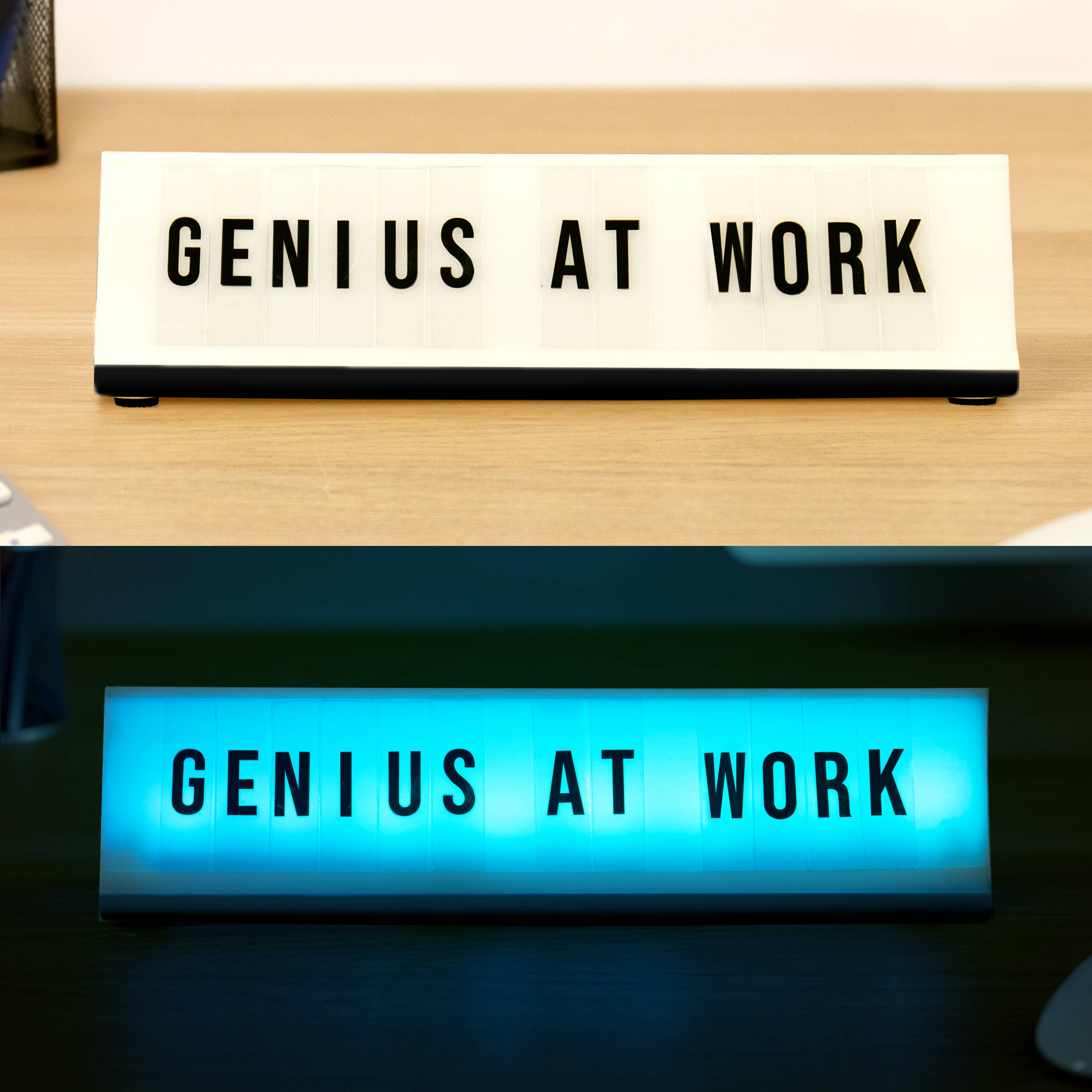 Gift Republic - Wholesale Desk/Tabletop Sign - LIGHT UP DESK PLAQUE2